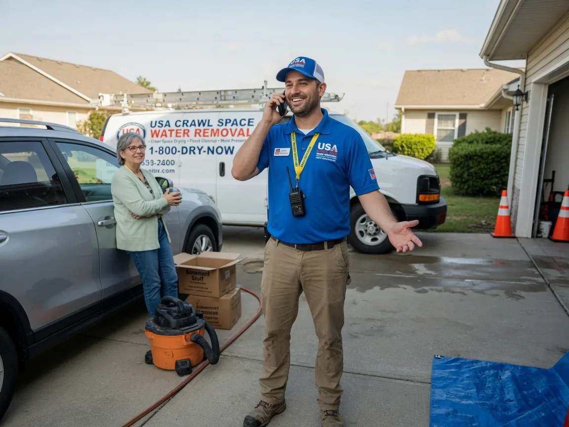 Crawl Space Water Removal Kamrar, IA FAQs